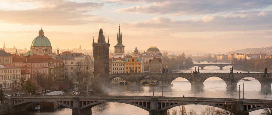 Prague and the historical architecture of the Czech Republic.