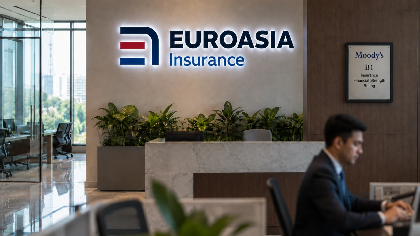 EUROASIA Insurance офиси — Moody's B1 рейтинги