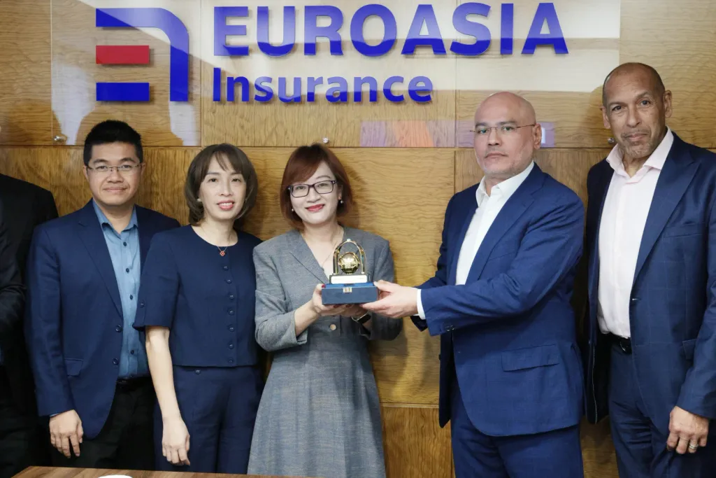 PVI Insurance delegation and EUROASIA INSURANCE management at the company's head office