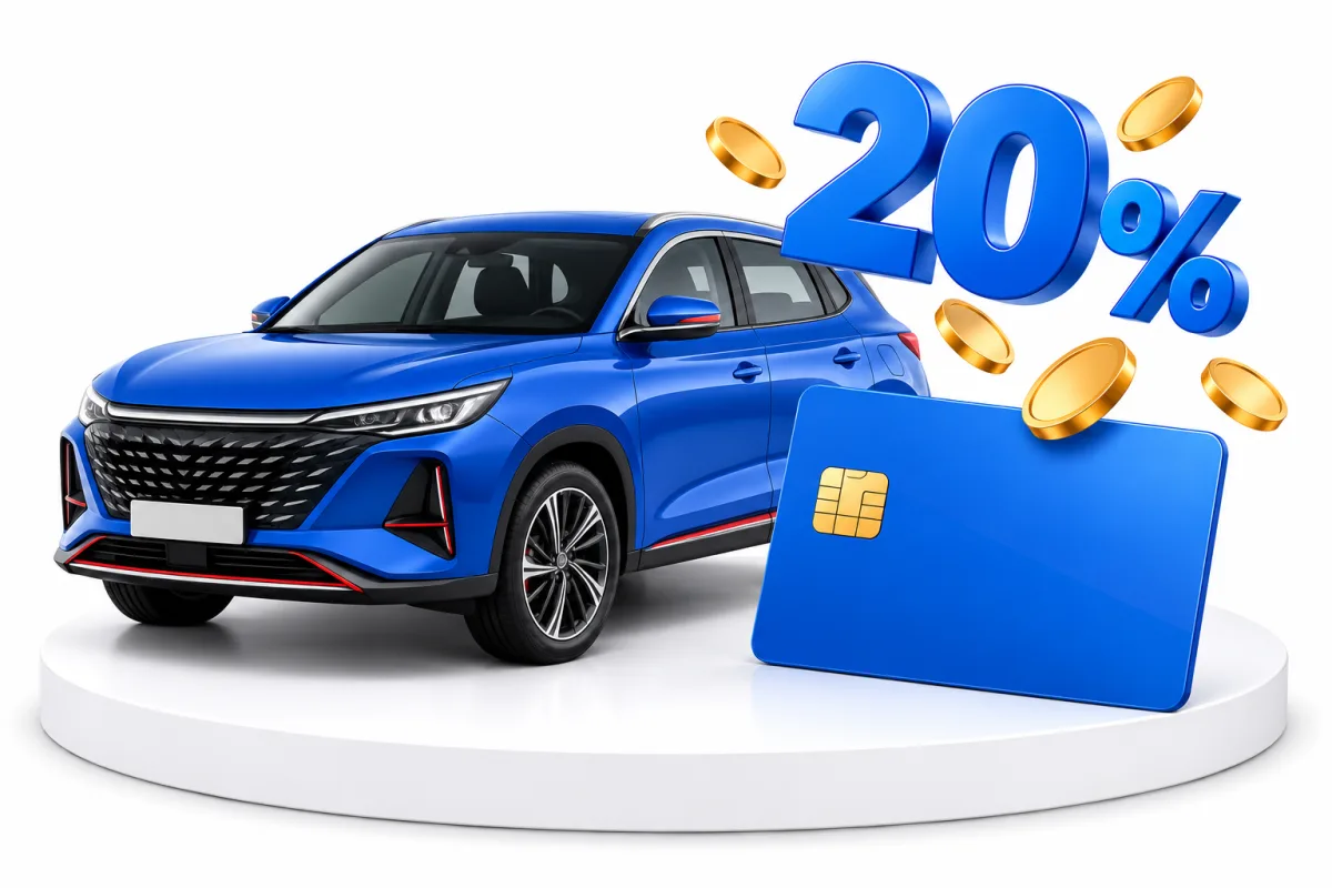 20% keshbek