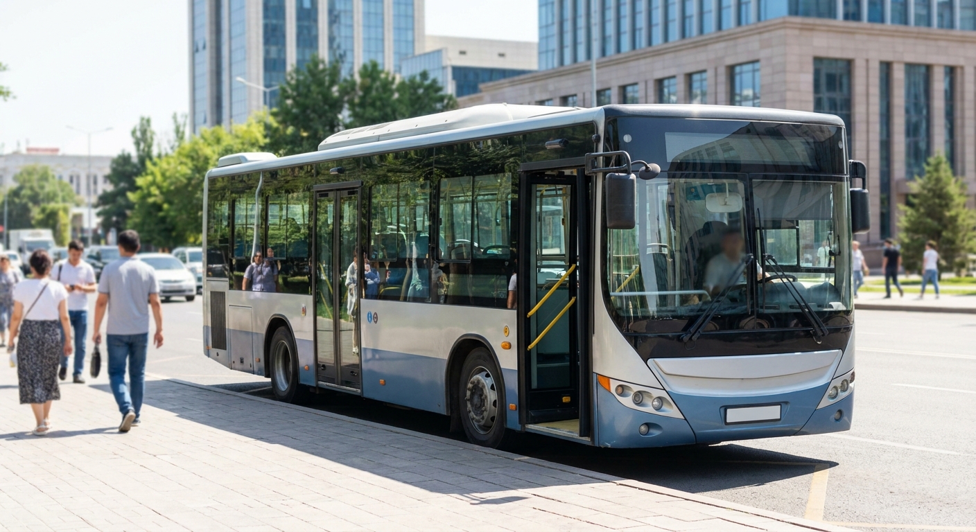 Bekatdagi shahar avtobusi